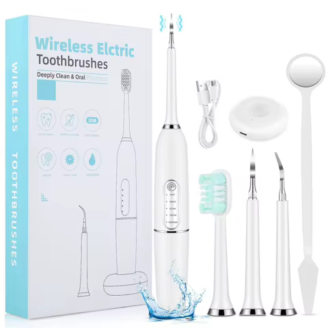 Escova de Dentes Elétrica USB