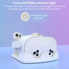 Base de Carregamento VR Meta Quest com RGB Thumbnail 5