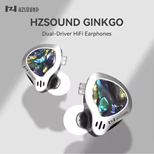 Hzsound Ginkgo 1DD + 1ZT Fones Thumbnail 1