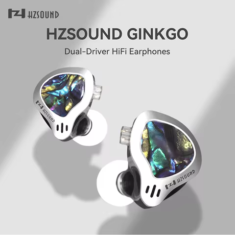 Hzsound Ginkgo 1DD + 1ZT Fones