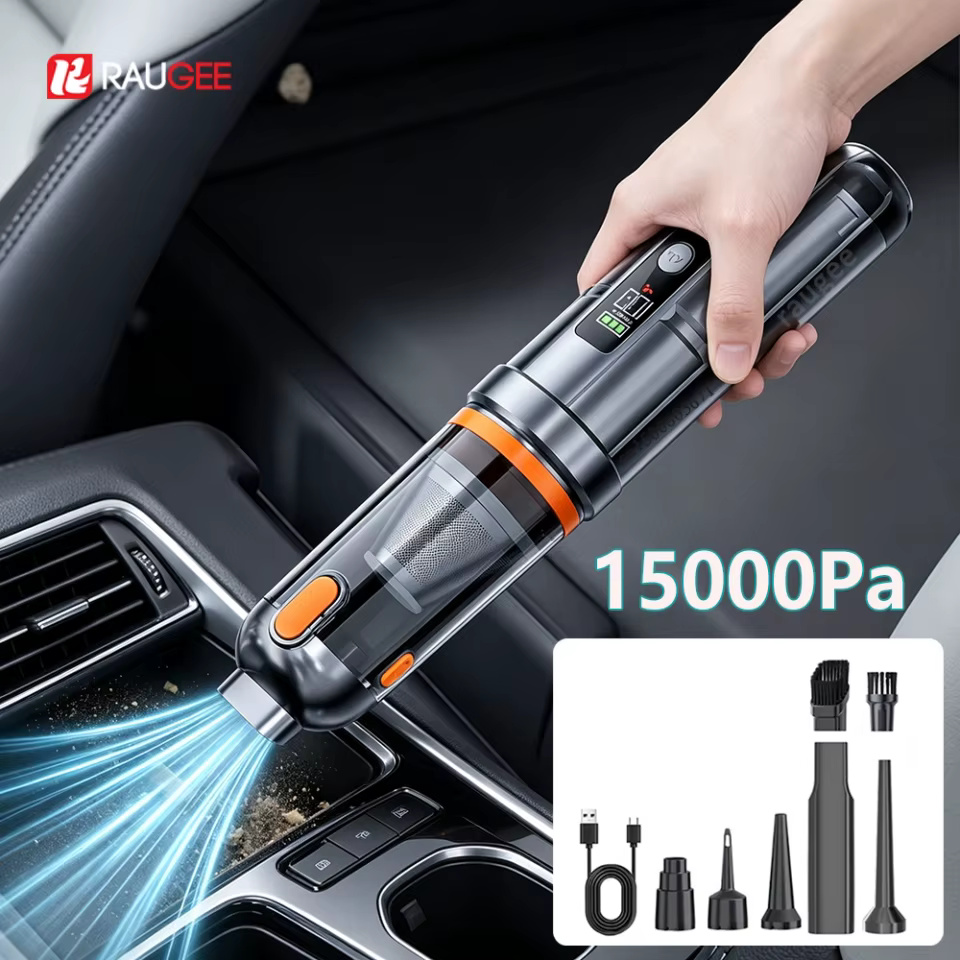 Aspirador Carro 15000Pa Sem Fio