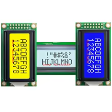 Módulo LCD 0802 8x2 Branco Thumbnail 1