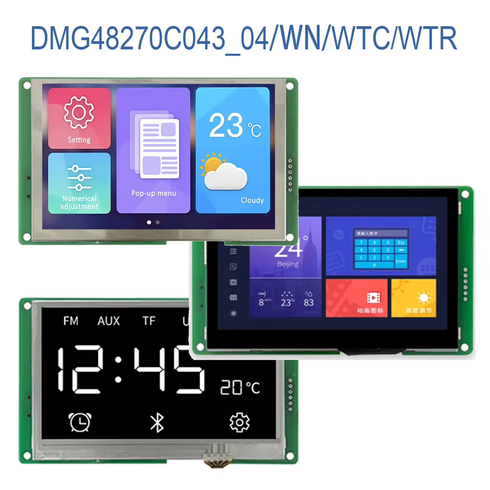 Display LCD HMI 4.3