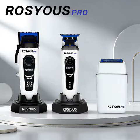 Kit de Corte de Cabelo ROSYOUS Profissional