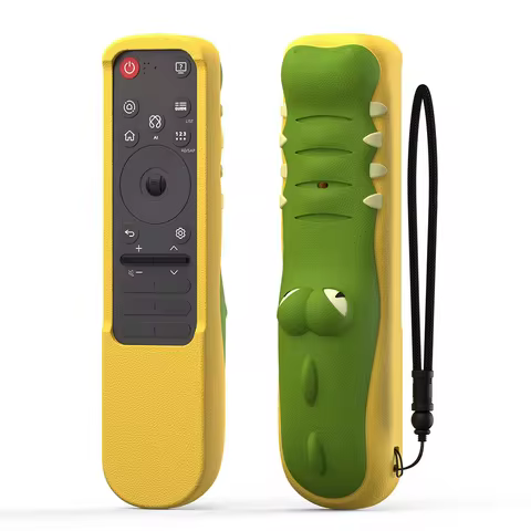 Capa Silicone Controle Remoto LG MR25GA Jacaré