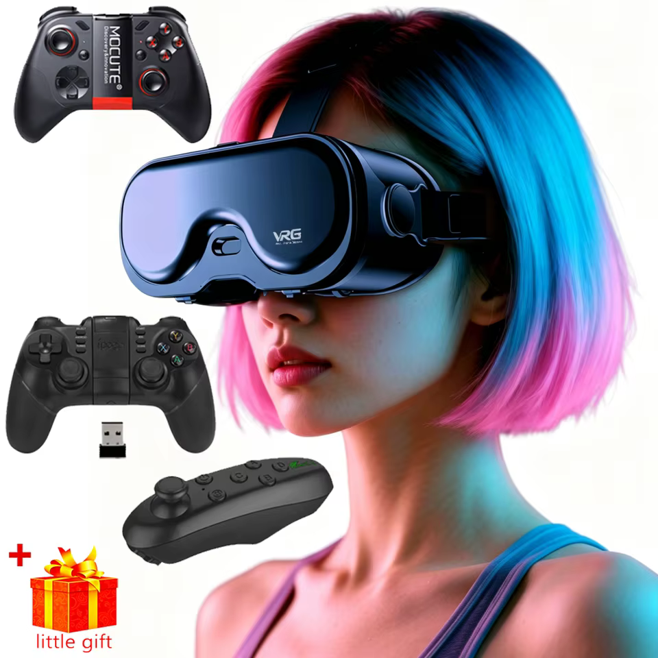 Óculos VR 3D com Controle
