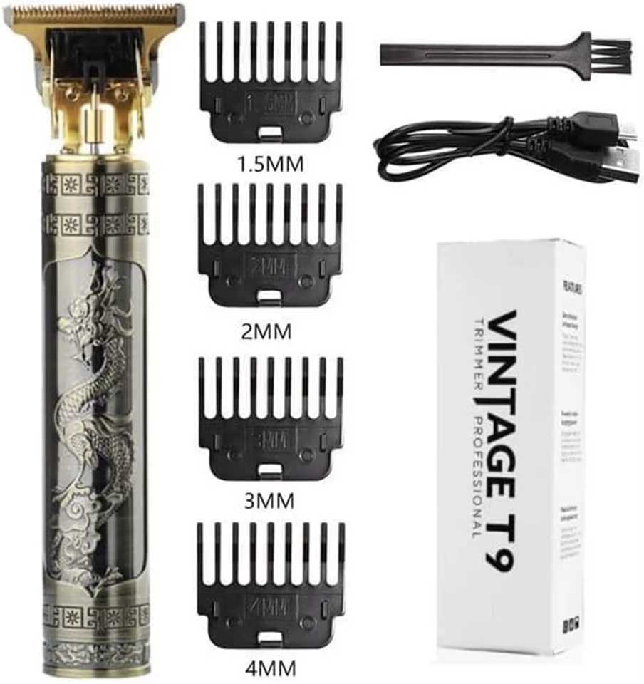 Máquina de Cortar Cabelo T9 Profissional