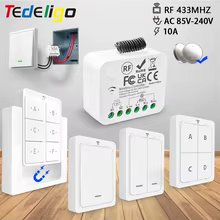 Interruptor LED com Controle Remoto 433MHz Thumbnail 1