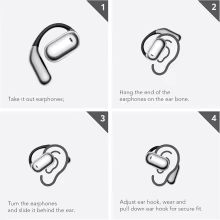 Fones de Ouvido Uyuxio Bluetooth 5.4 Esporte Thumbnail 6