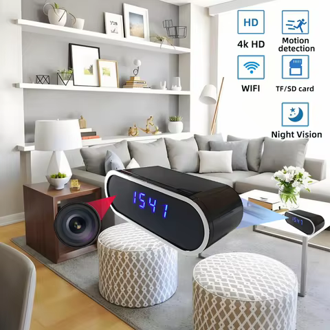 Câmera Relógio Inteligente WiFi