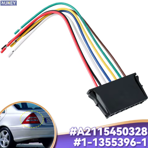 Chicote de Fios Traseiro Mercedes W204