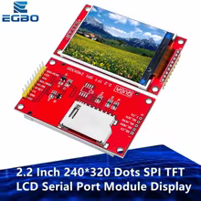 TFT LCD 2.2" 240x320 SPI Arduino Thumbnail 1