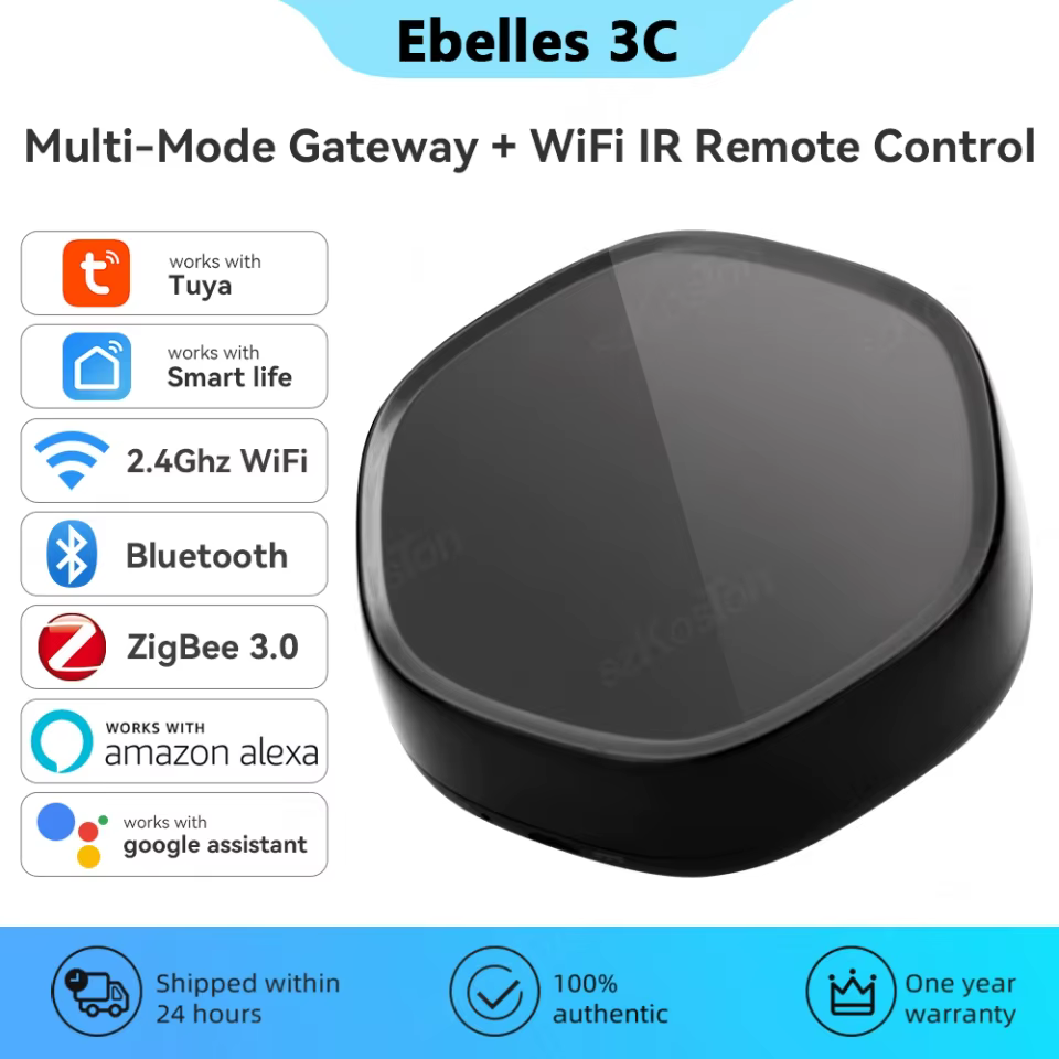 Hub Inteligente Tuya Zigbee Bluetooth IR