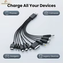 Cabo USB Universal 10 em 1 Thumbnail 5