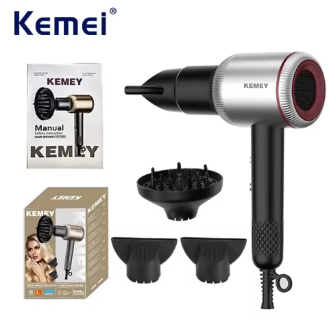 Secador Kemei 1800W Iônico