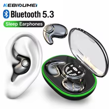 KEBIDUMEI Fones Bluetooth 5.3 para Dormir TWS Thumbnail 1