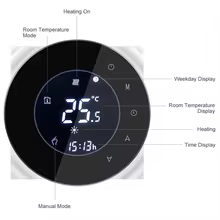 Termostato Inteligente WiFi LCD Thumbnail 5