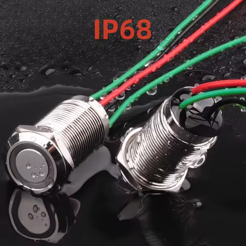 Interruptor Metálico IP68 10A