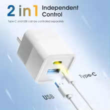 Adaptador Inteligente Zigbee USB Tipo C Duplo Thumbnail 3
