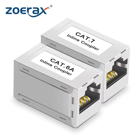 Acoplador Ethernet ZoeRax 10 Gbps Cat7