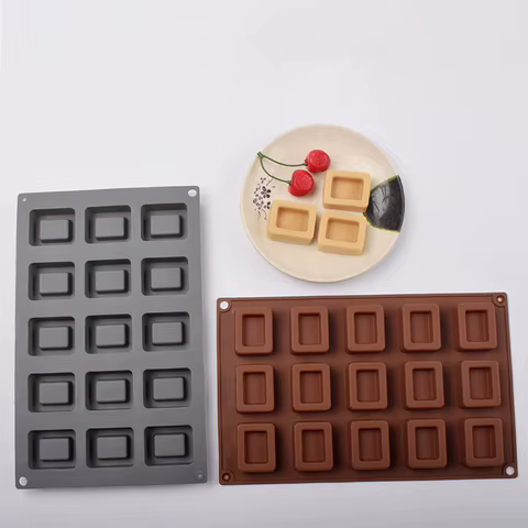Molde Quadrado de Silicone