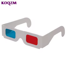 Óculos 3D Anaglyph Universal 100 Pares Thumbnail 4
