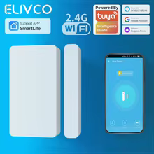 Sensor de Porta Inteligente Tuya WiFi Thumbnail 1