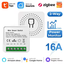 Interruptor Inteligente Tuya Zigbee WiFi 16A Thumbnail 1