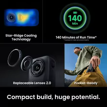 Insta360 X6 Câmera 8K 360° Thumbnail 6