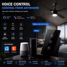 Interruptor Ventilador Inteligente Melery WiFi Thumbnail 4