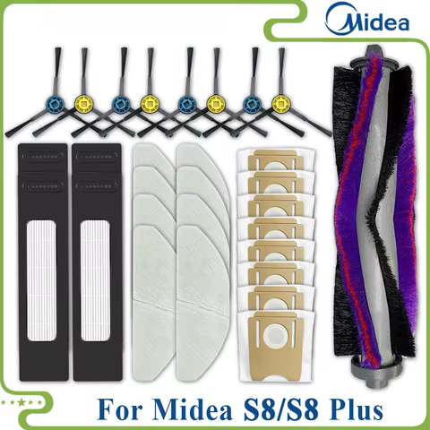 Peças Reposição Aspirador Midea S8 + Plus