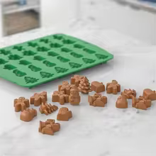 Moldes de Silicone de Natal 30 Cavidades Thumbnail 2