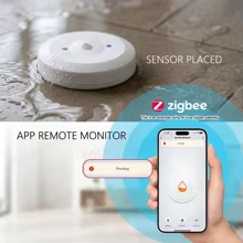 Sensor de Vazamento de Água Zigbee Thumbnail 3