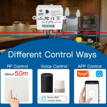 Interruptor Smart Home Wi-Fi e RF 433MHz Thumbnail 3