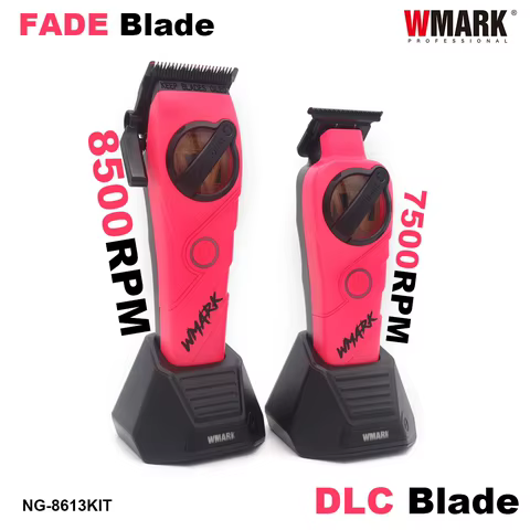 Cortador de Cabelo Profissional Wmark NG-8613KIT