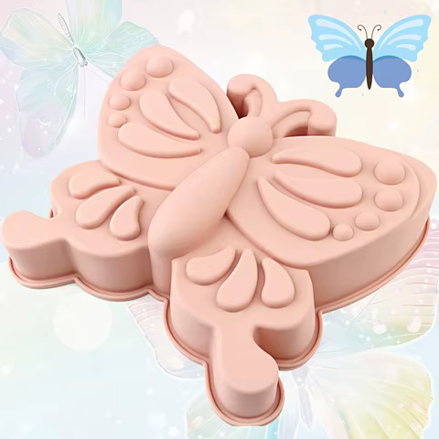 Forma Silicone Bolo Borboleta