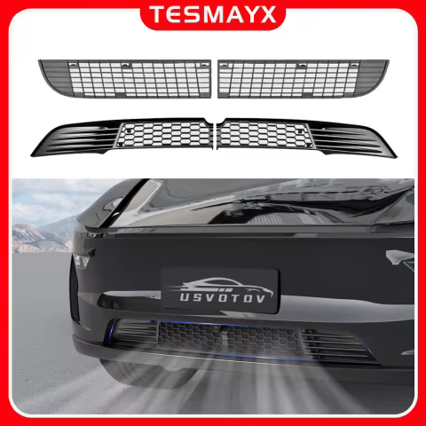 Grade Dianteira Tesla Model Y - Malha de Proteção