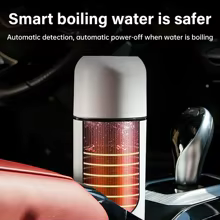 Chaleira Portátil Carro 420ml Aquecimento LED Thumbnail 6