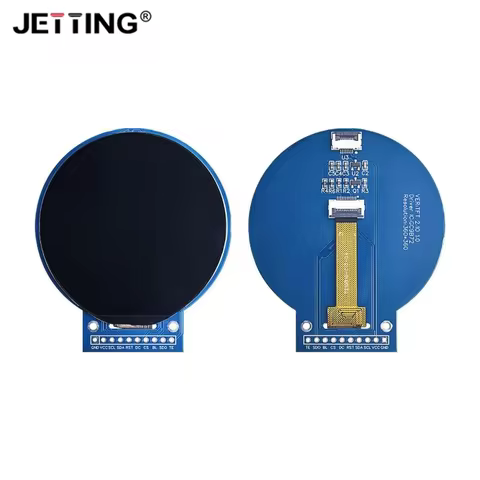 Tela LCD Redonda 2.1 Polegadas