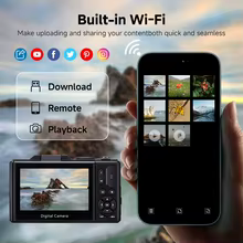 Câmera Digital WiFi 75MP 5K Thumbnail 5