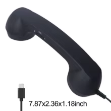 Fone de Ouvido Retro USB-C Thumbnail 6