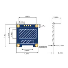 Módulo OLED 0.96" I2C 128x64 Thumbnail 6