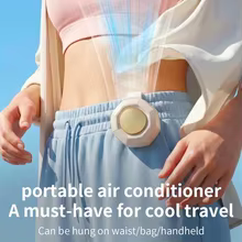 Mini Ventilador de Cintura com Clip Thumbnail 4
