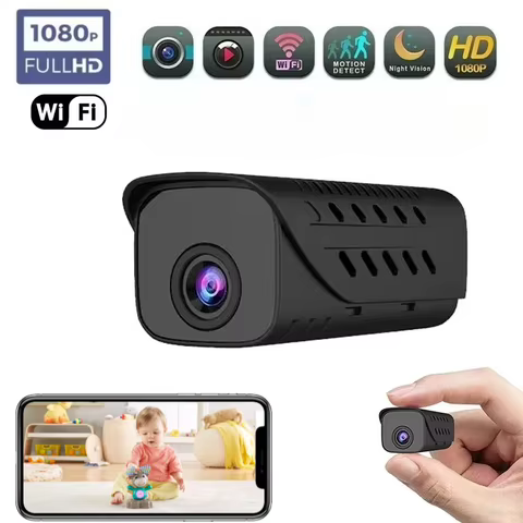 Mini Câmera WiFi 1080p
