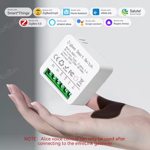 Interruptor Inteligente ZigBee 3.0