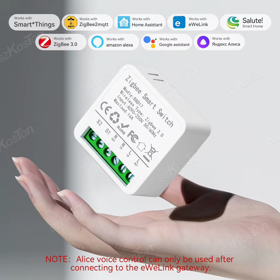 Interruptor Inteligente ZigBee 3.0