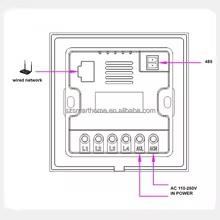Painel de Controle Inteligente 4" com 11 Interruptores Thumbnail 2