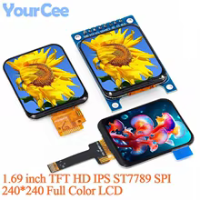 Tela LCD 1.69 IPS ST7789 Thumbnail 1