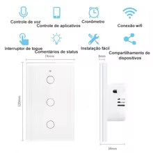 Interruptor Inteligente WiFi Tuya Alexa Thumbnail 5