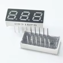 Display LED Jade Verde 0.28" 3 Dígitos Thumbnail 1